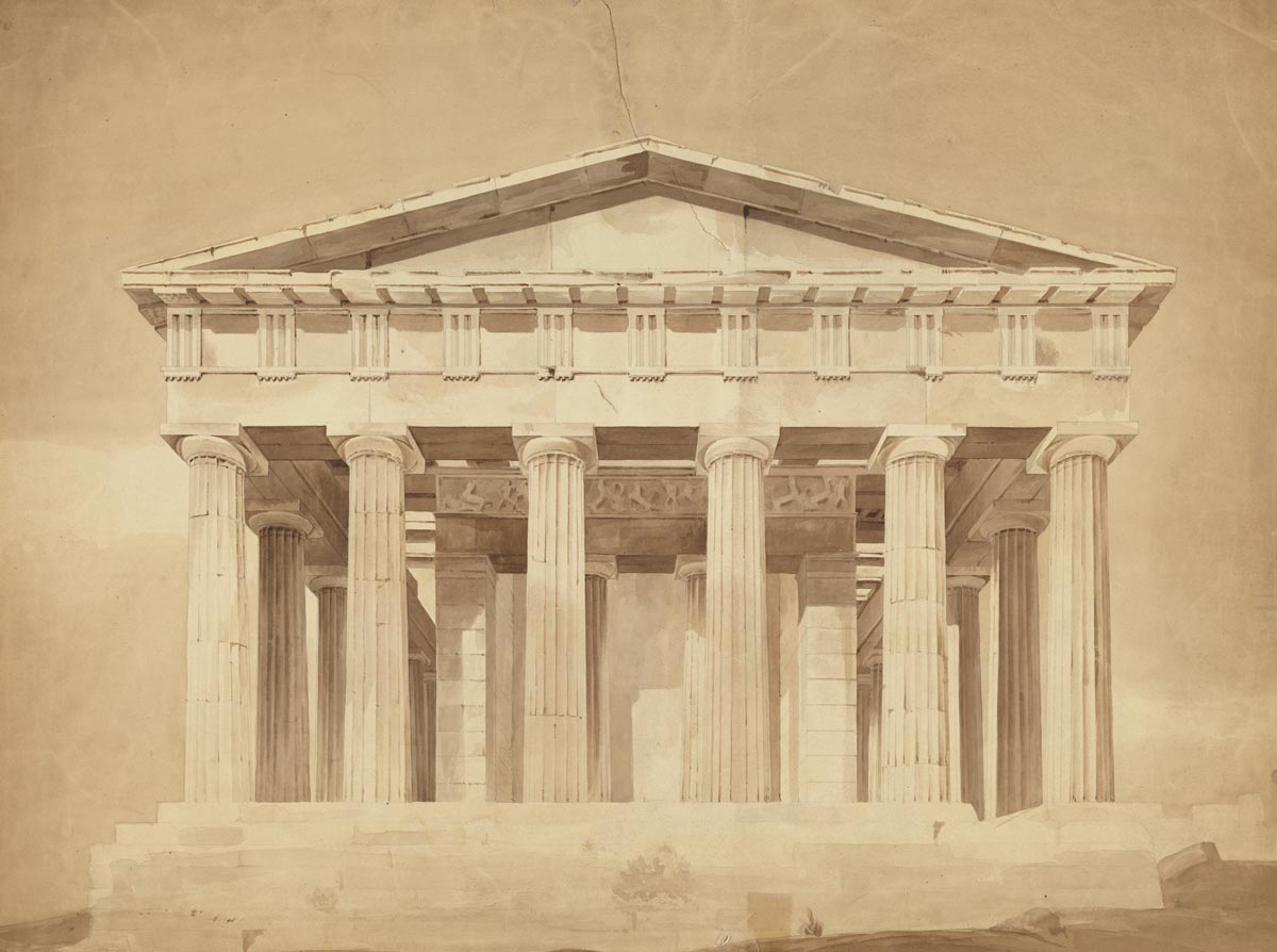 british museum parthenon drawing