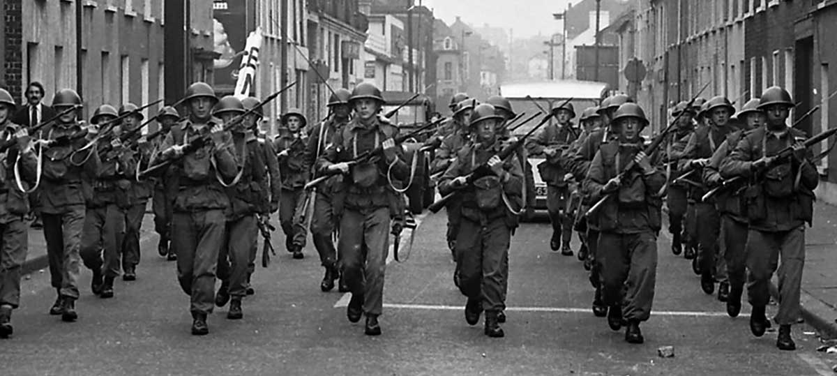 british soldiers belfast