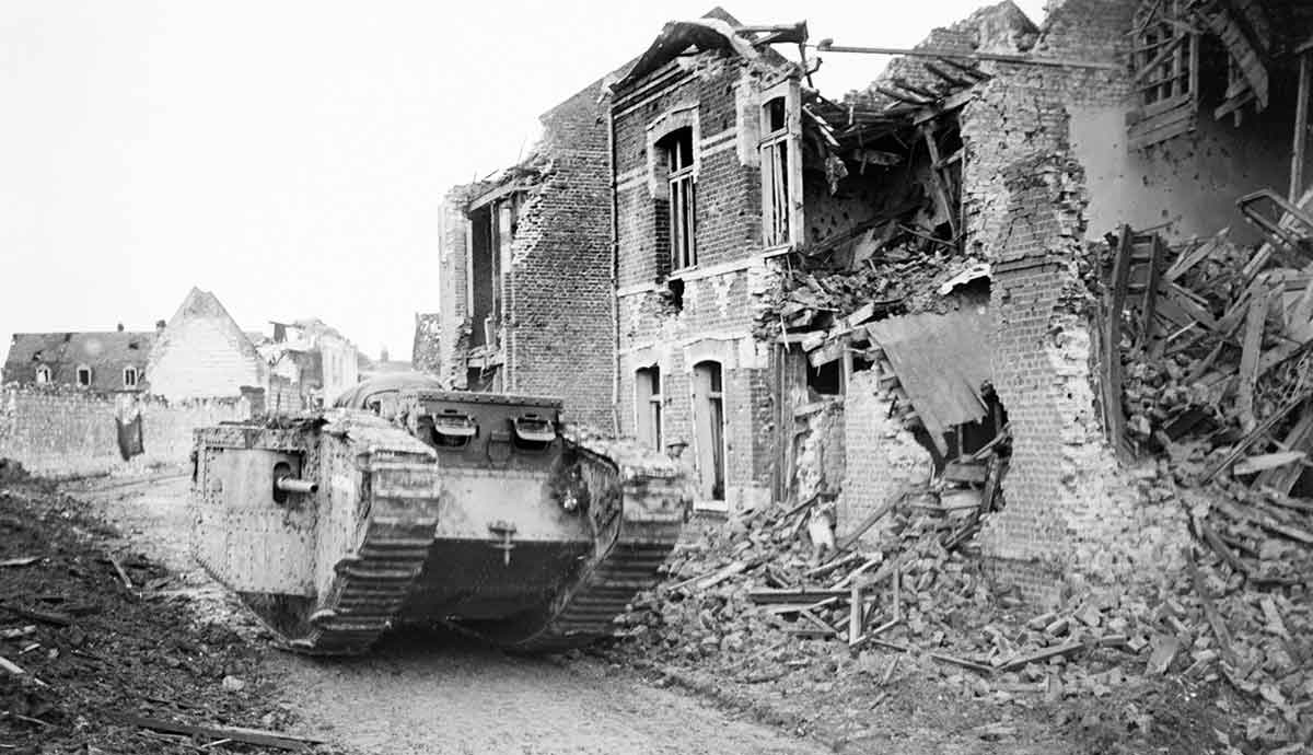 british tank ww1