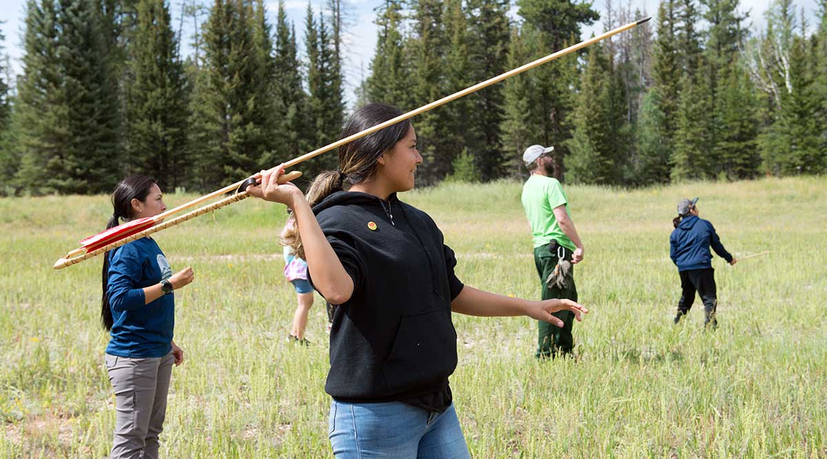 camp kwiyamuntsi atlatl
