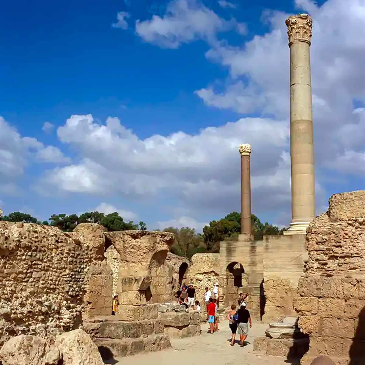 carthage ruins tunisia
