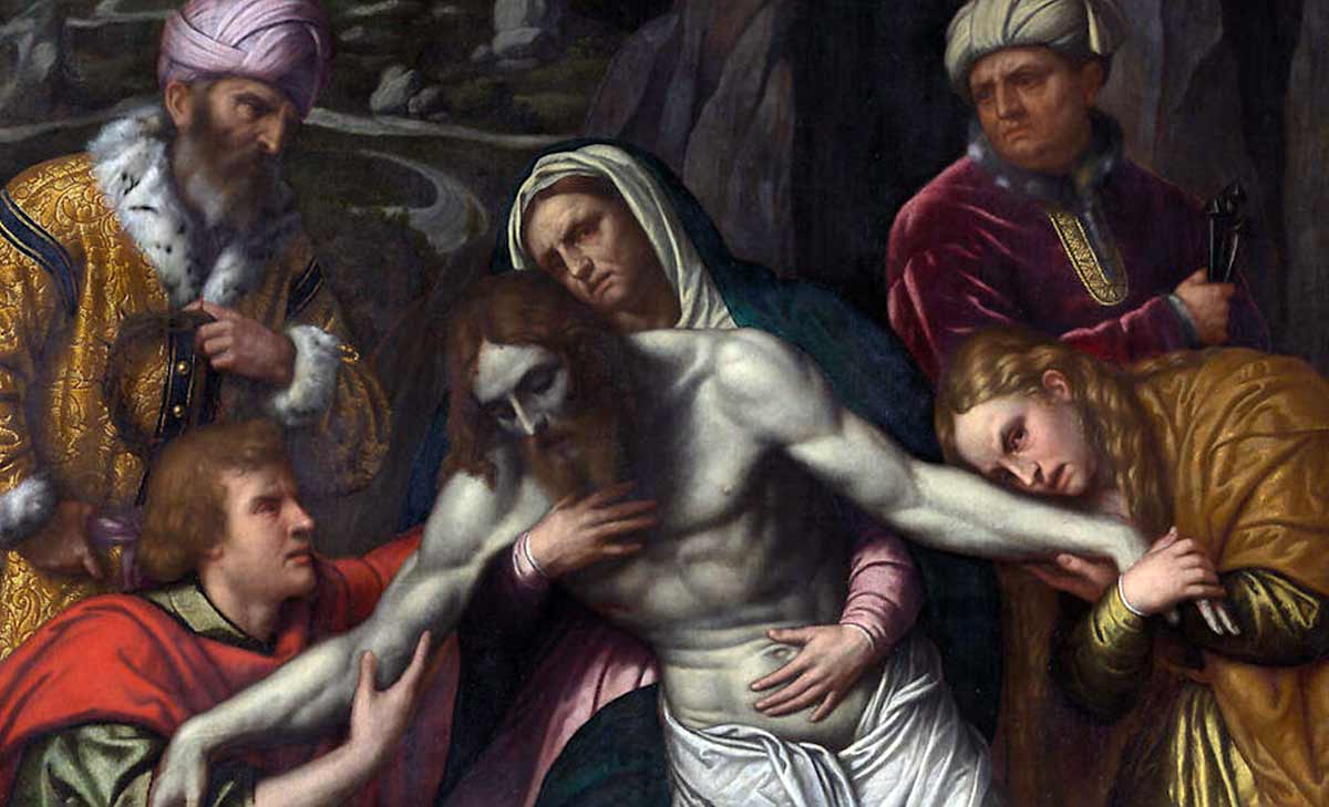 christ brescia entombment