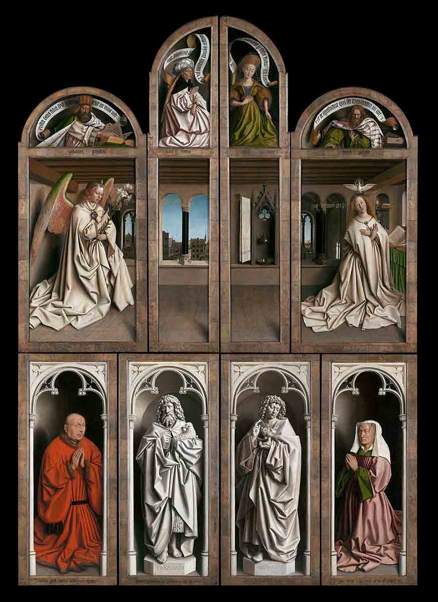 closed ghent polyptych