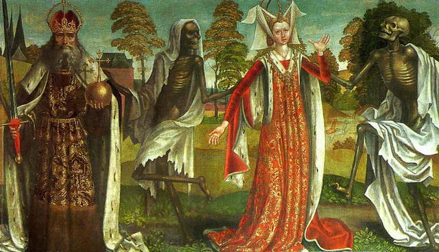 danse macabre painting by bernt notke 1475