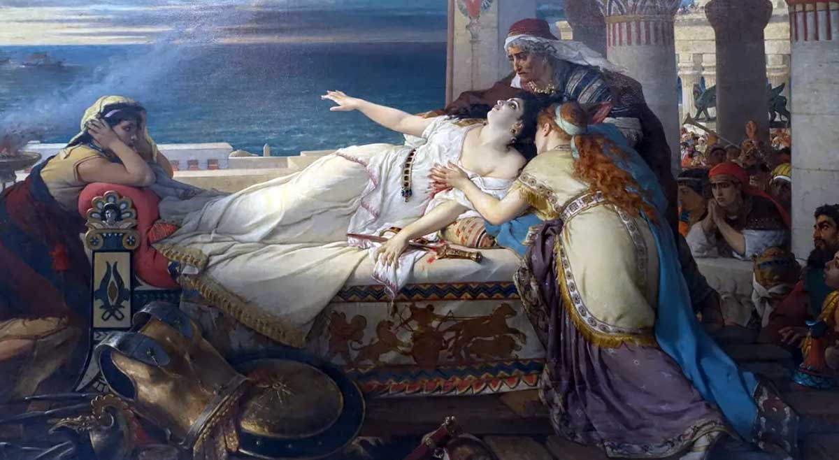 death of dido painting