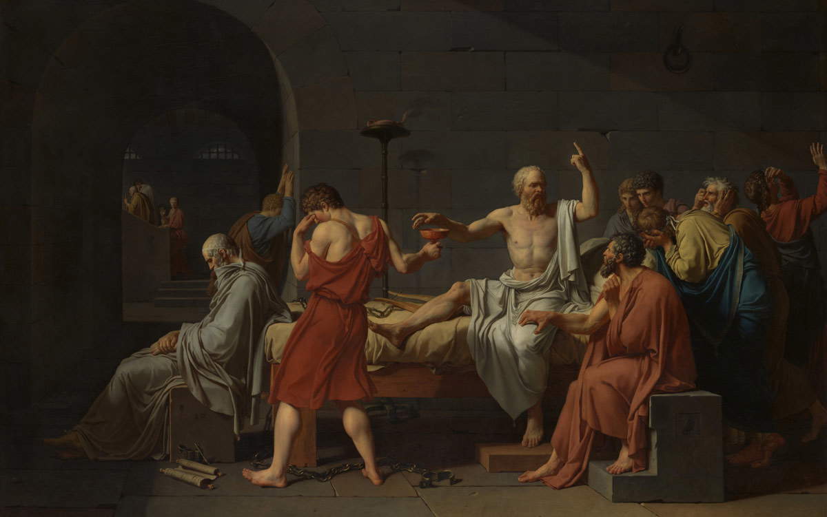 death of socrates