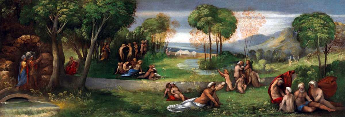 dosso dossi aeneas at the entrance to the elysian fields