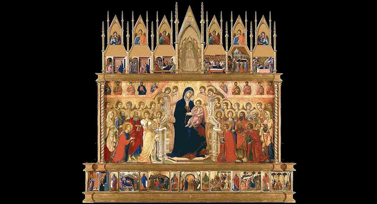 duccio maestà polyptych