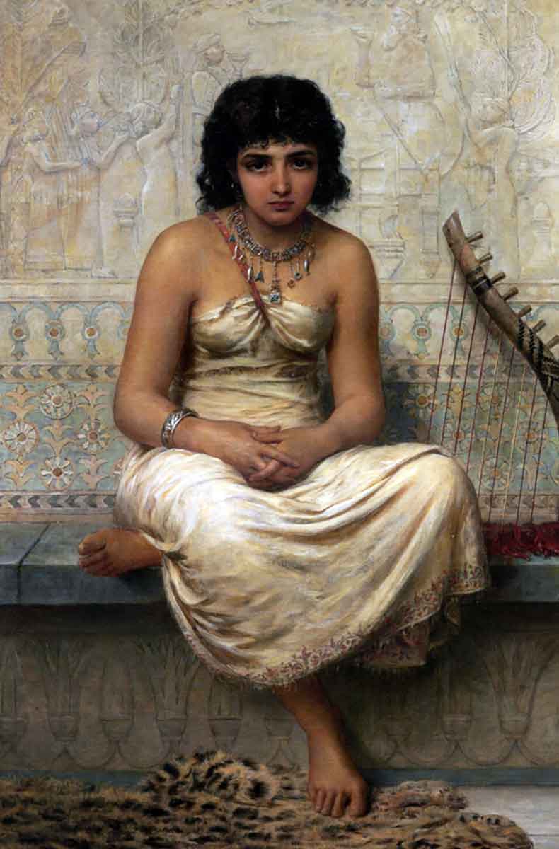 edwin long the assyrian captive