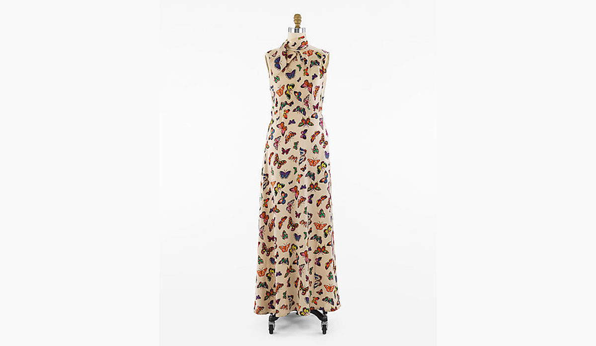 elsa schiaparelli butterfly dress