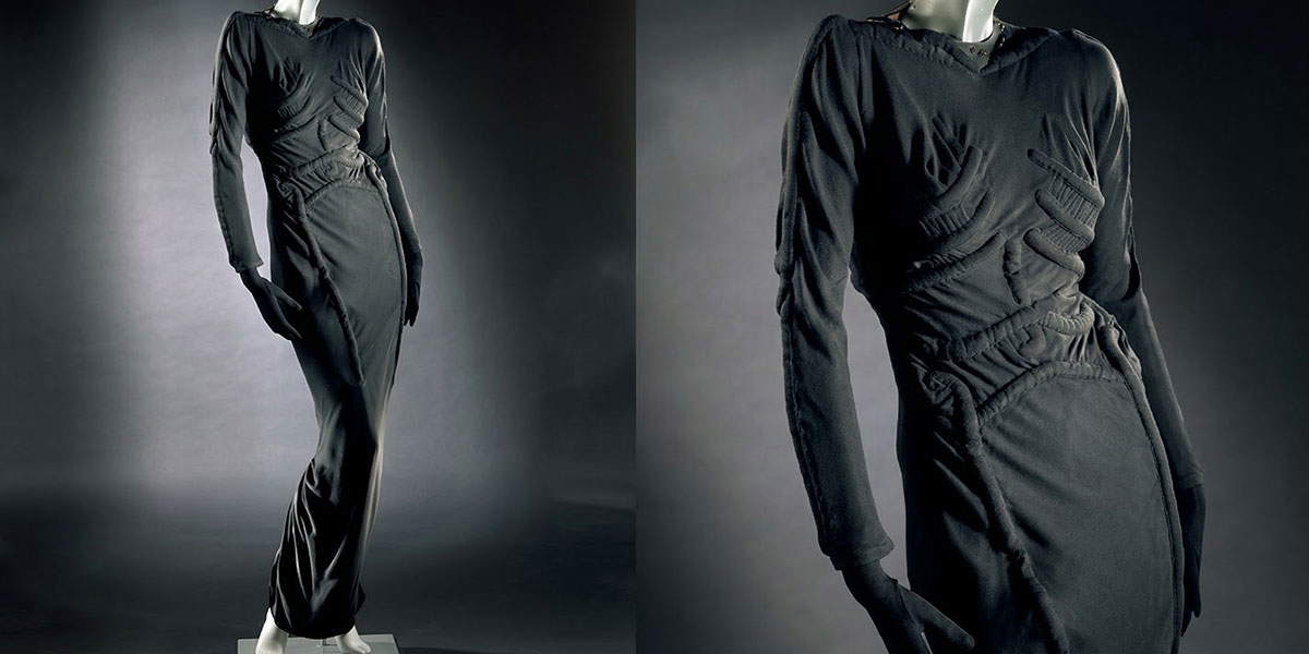 elsa schiaparelli skeleton dress