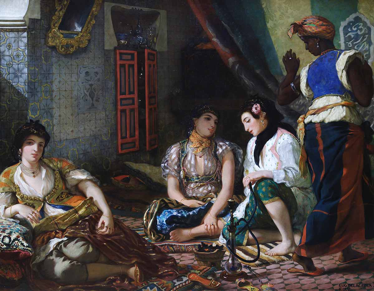 eugene delacroix women of algiers