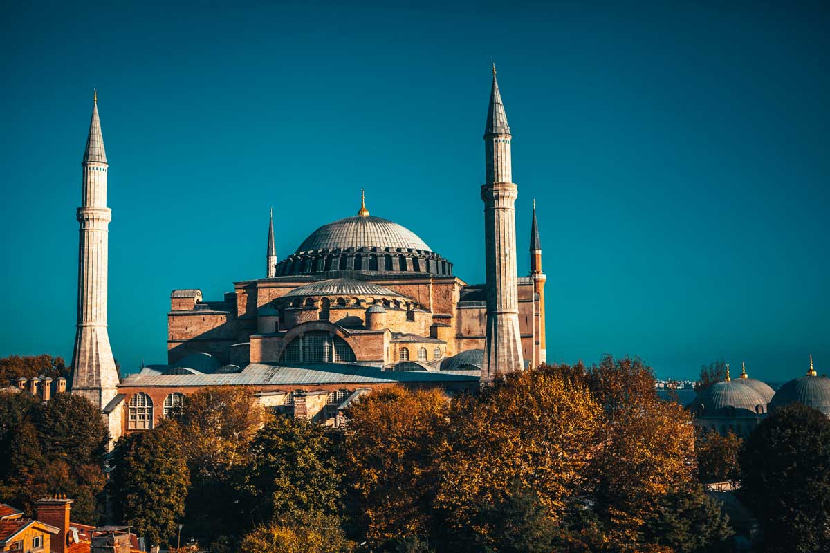 exterior hagia sophia