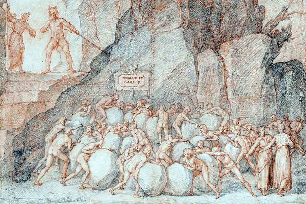 federico zuccari fourth circle