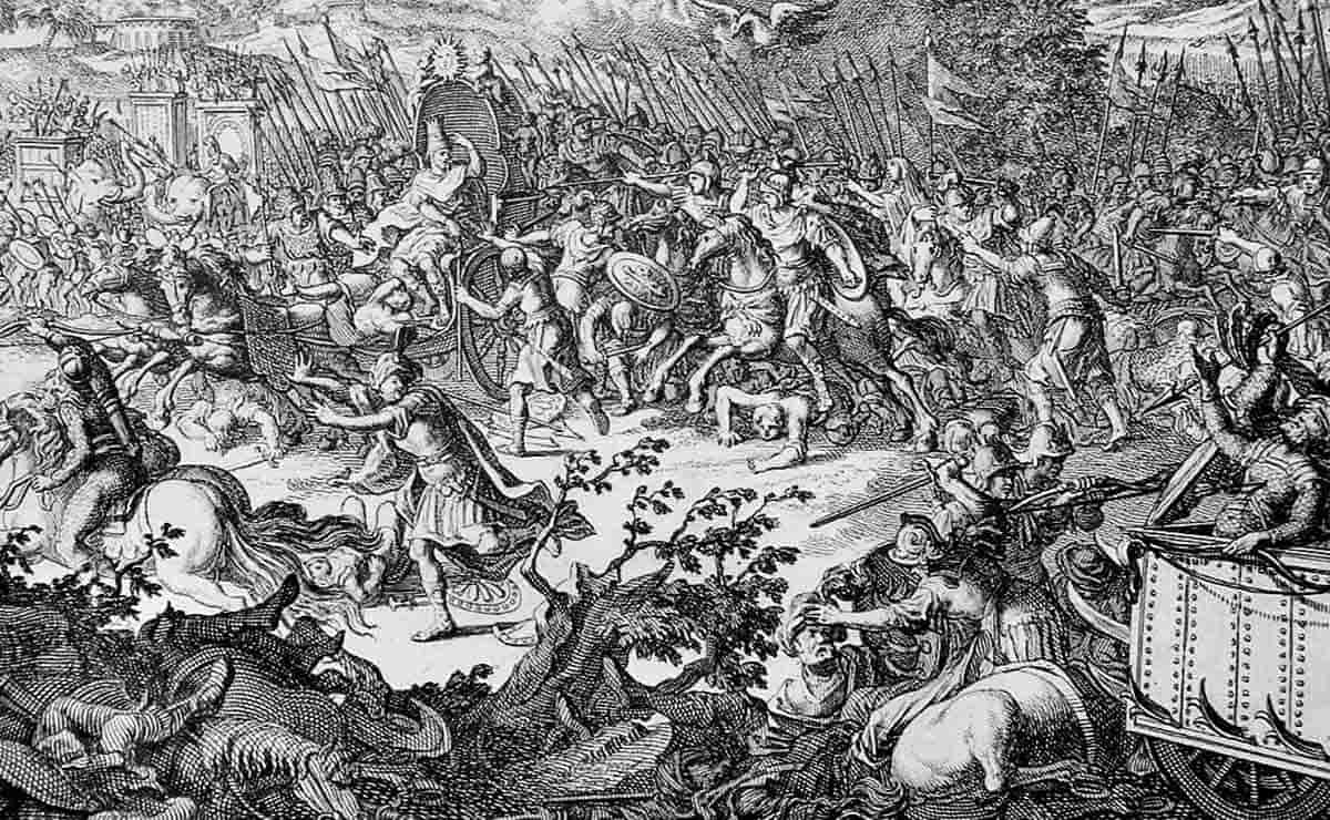 gaugamela image illustration