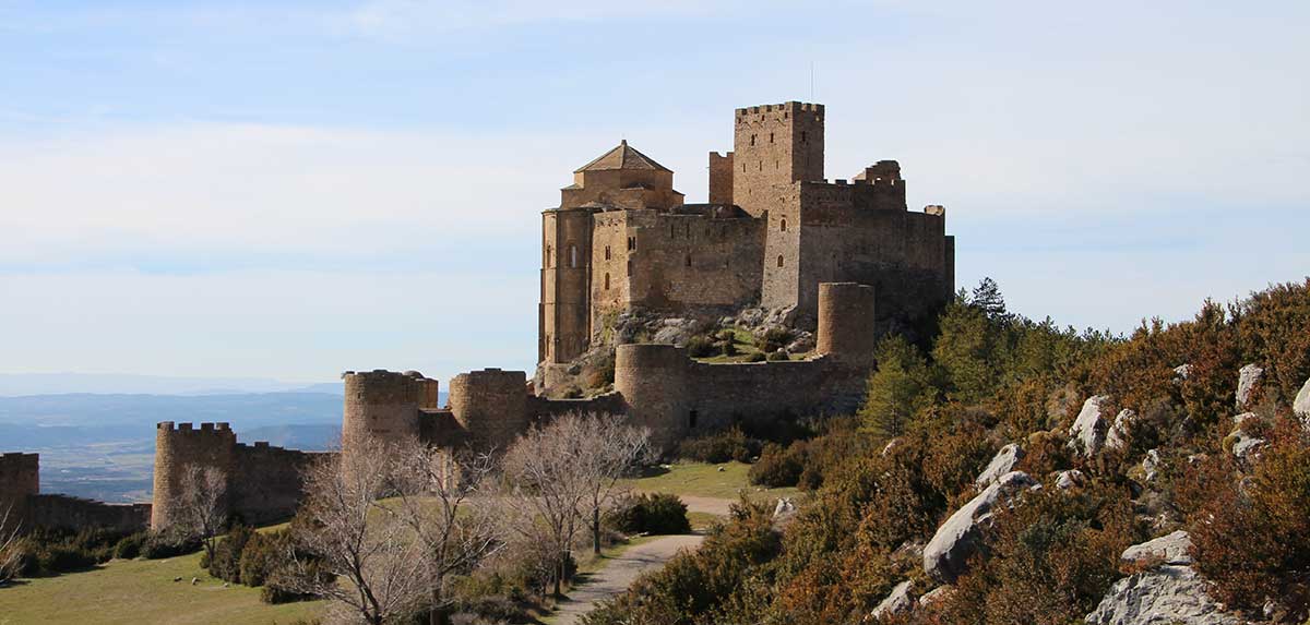 general view loarre castle