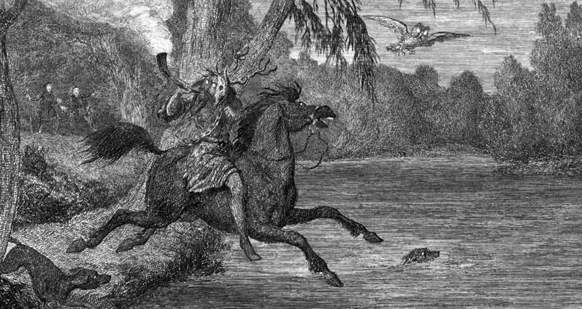 george cruickshank herne the hunter