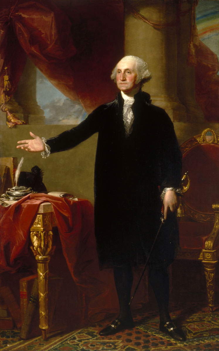 george washington gilbert stuart portrait
