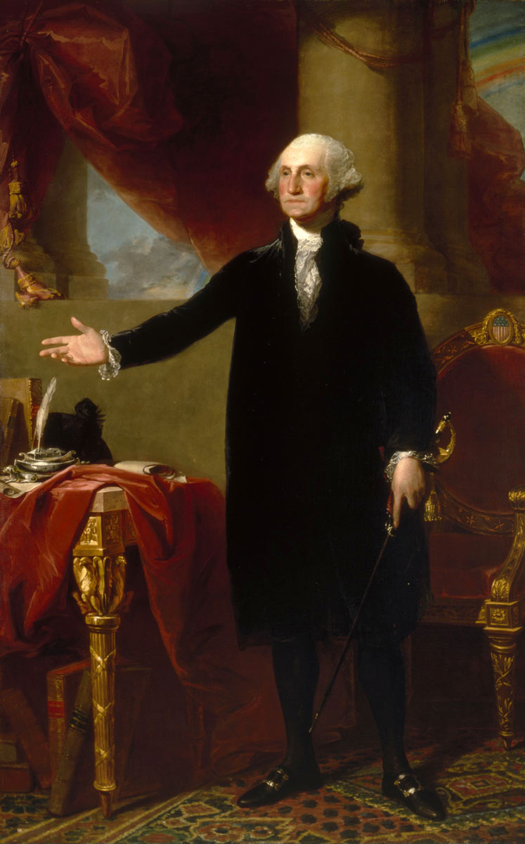george washington gilbert stuart portrait