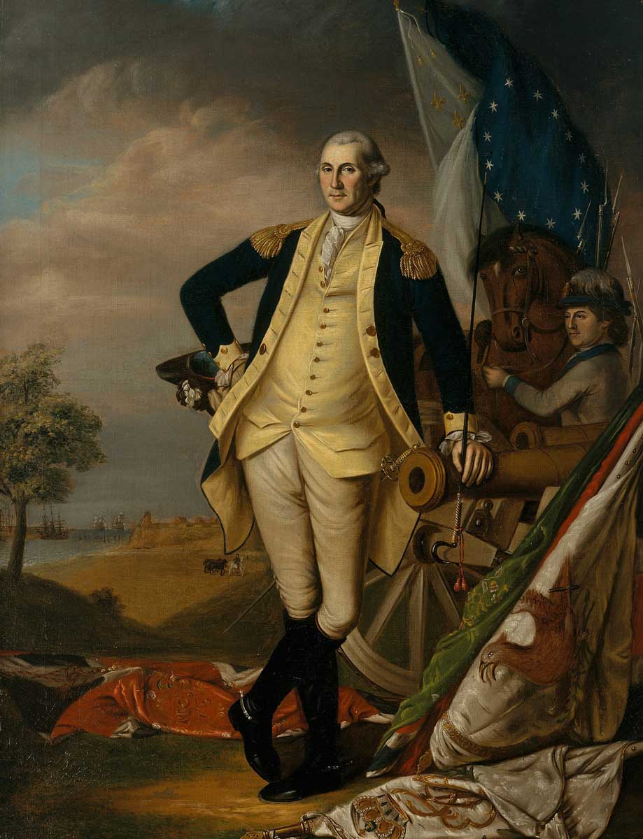 george washington james peale portrait