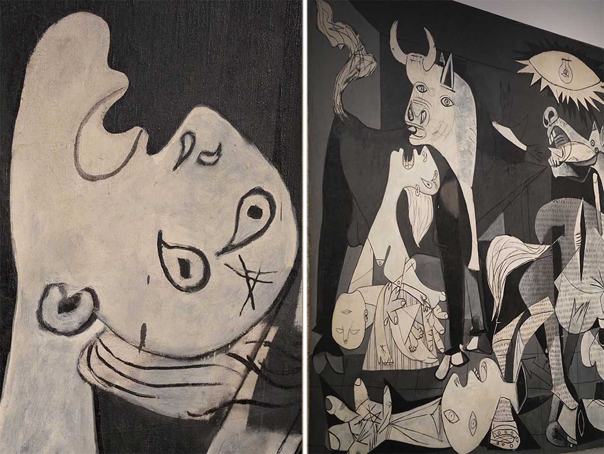 Details of Picasso's Guernica. Source: Theo Kapetanakis/TheCollector