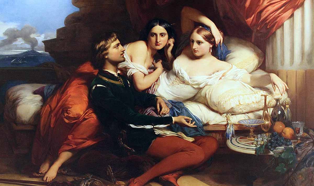 gustave wappers boccaccio queen of naples