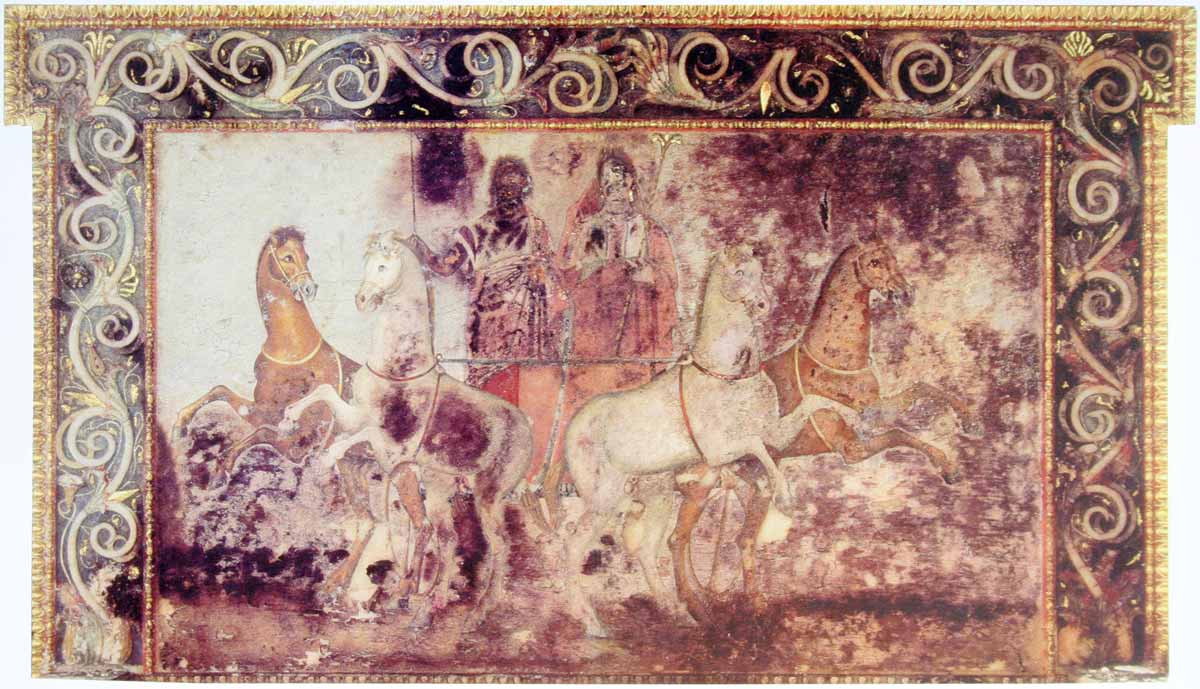 hades and persephone fresco