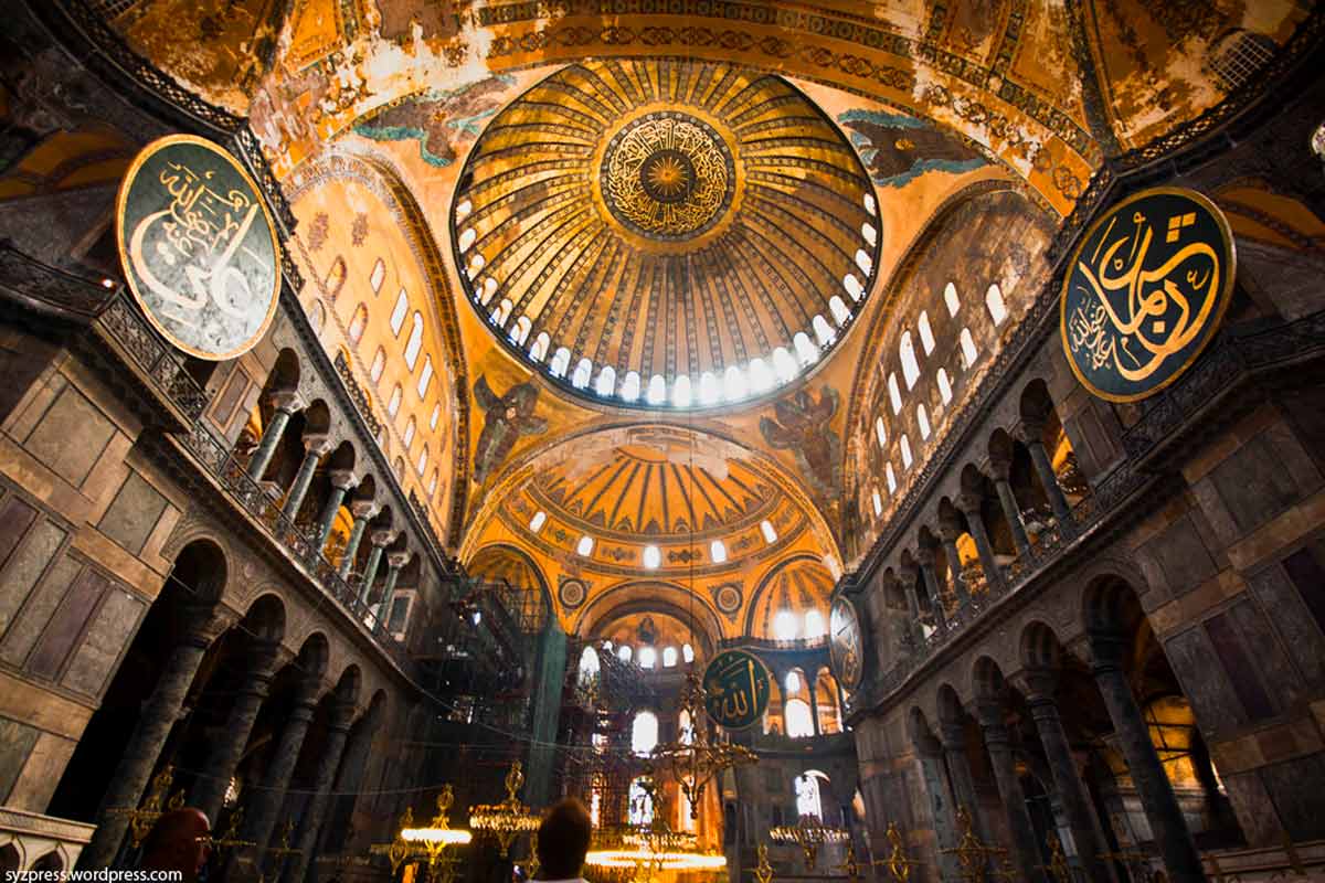 hagia sophia interior