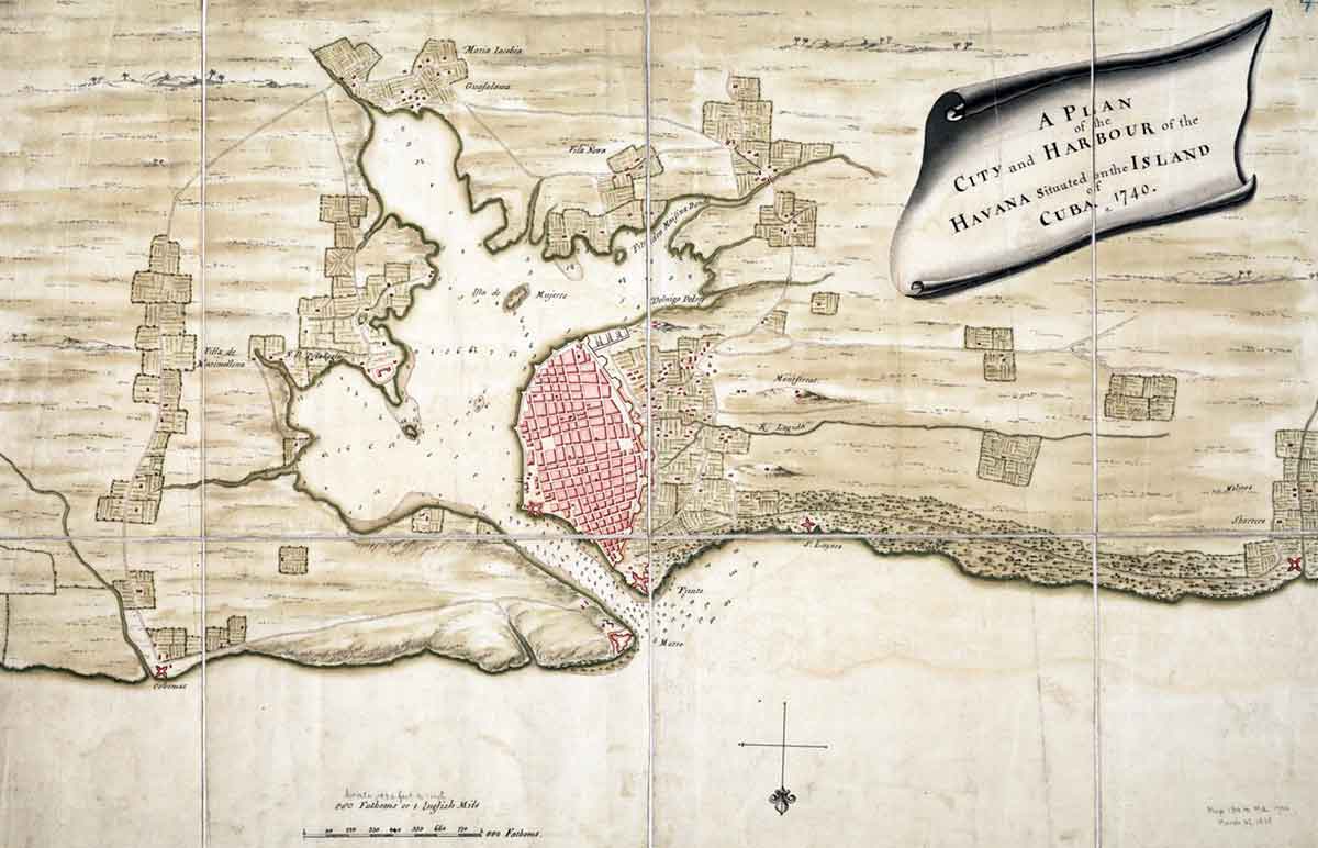 havana colonial map