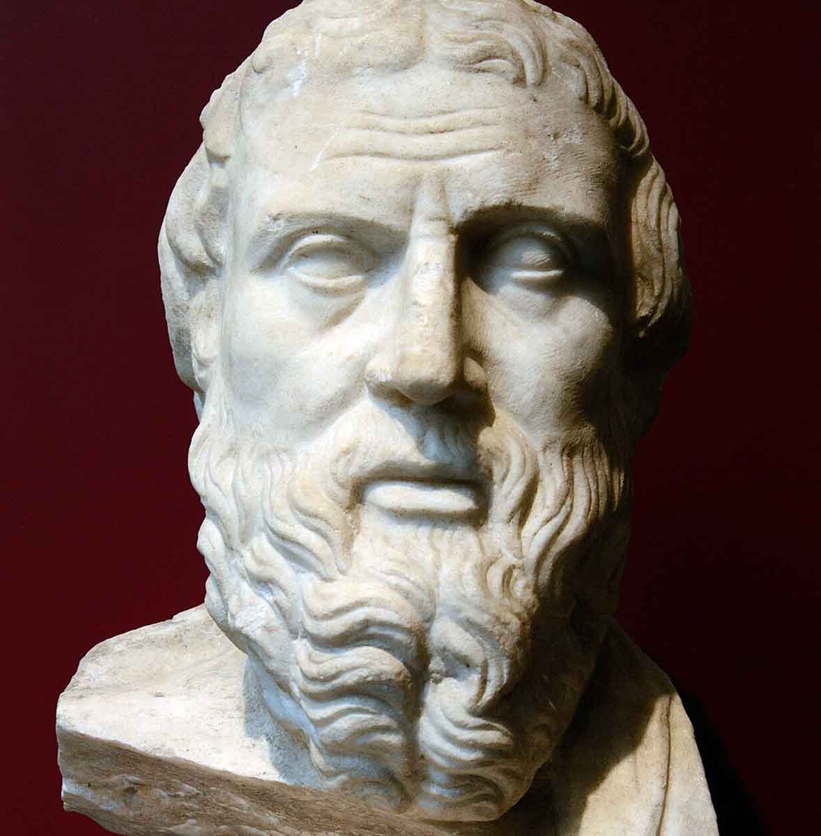 herodotus bust