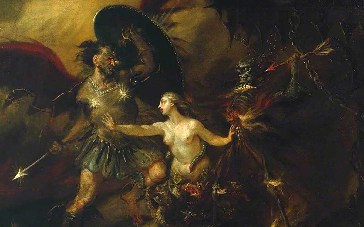 hogarth satan sin death