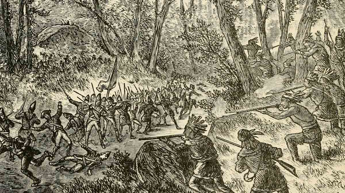 indians ambush british