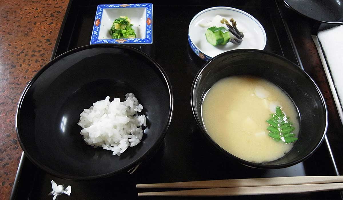 japanese buddhist meal