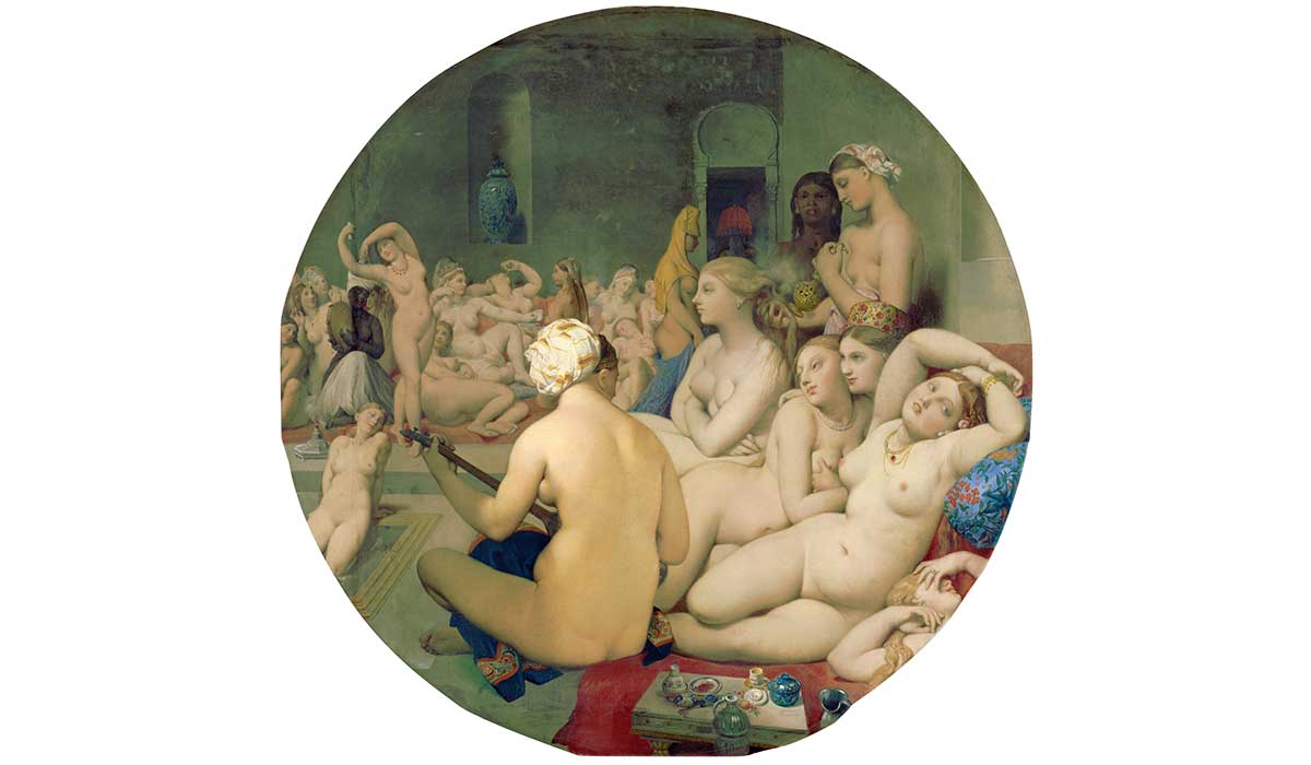jean auguste dominique ingres the turkish bath
