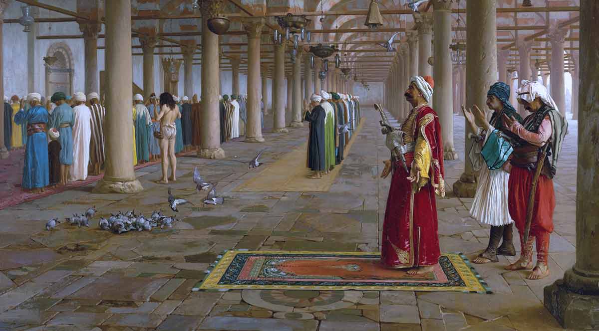 jean leon gerome prayer in the mosque