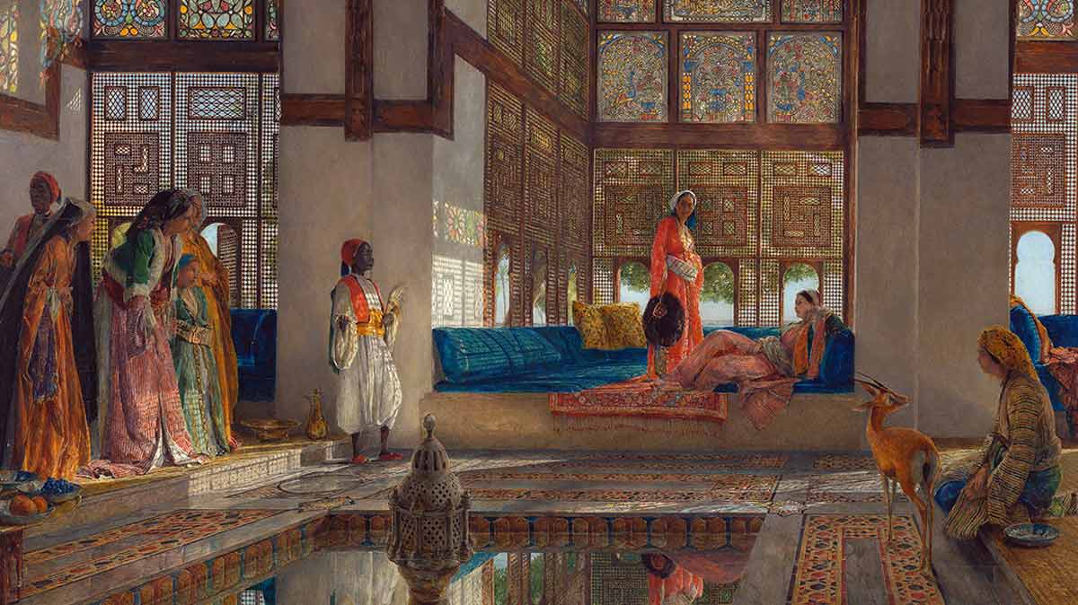 john frederick lewis the reception