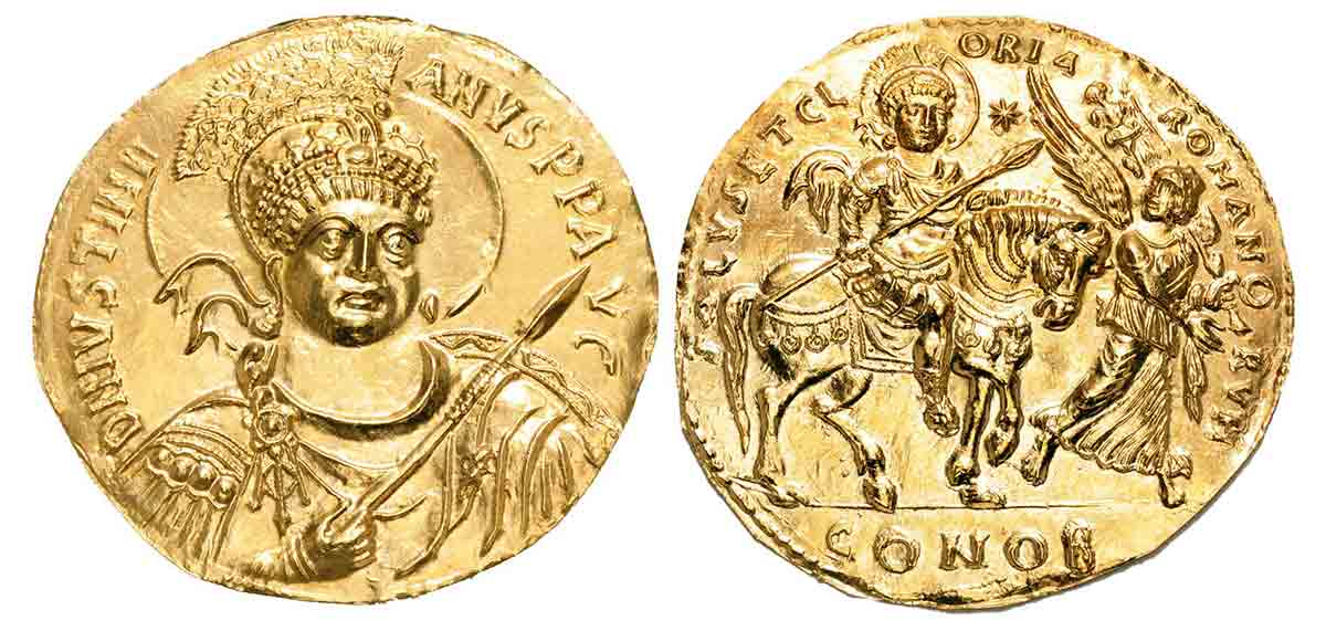 justinian medal byzantine