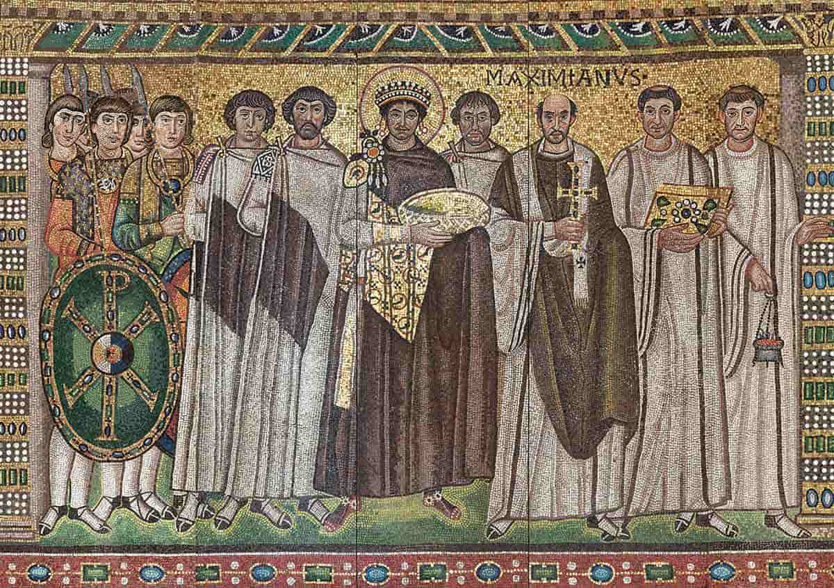 justinian mosaic byzantine