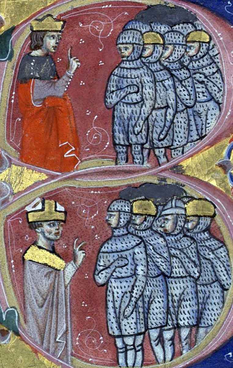 king baldwin iv with his army