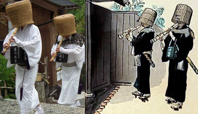 Shakuhachi Players with Daikoku-ji Temple’s Komuso Procession