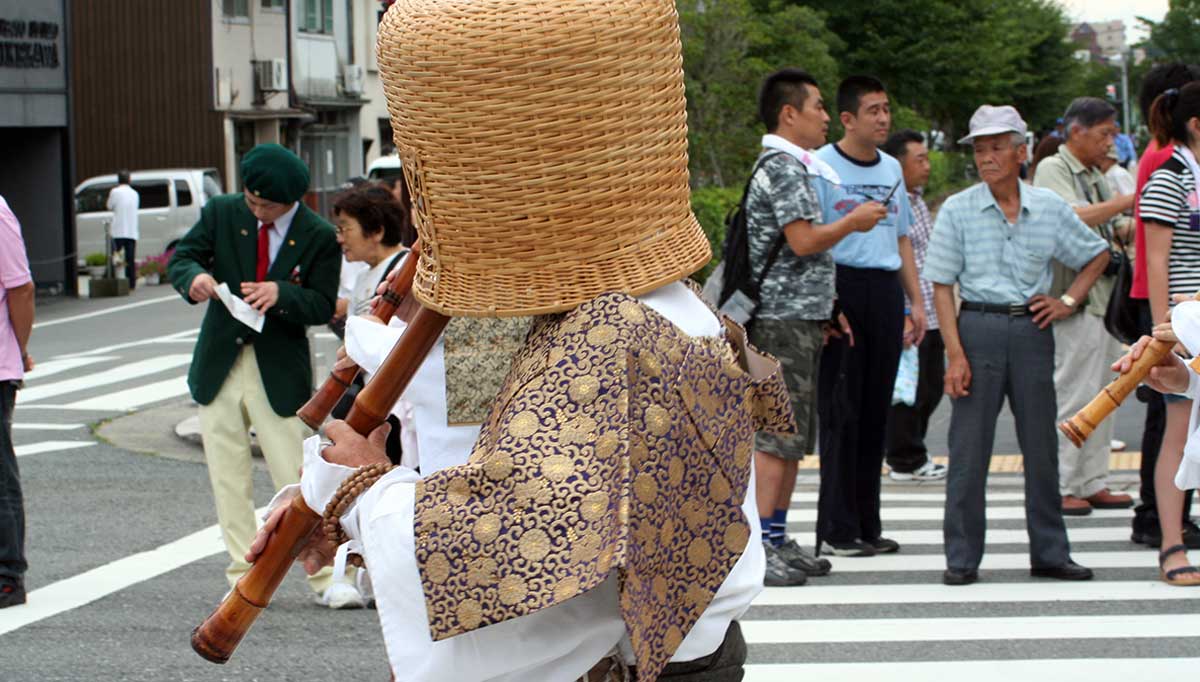 komuso with flute
