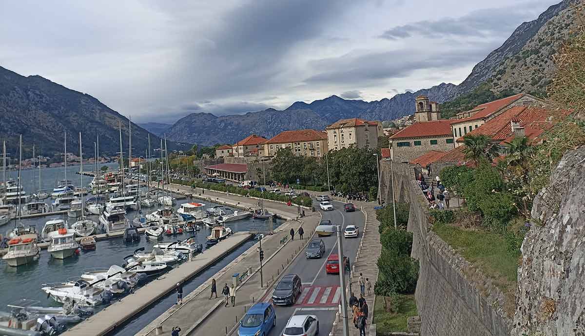 kotor town walls