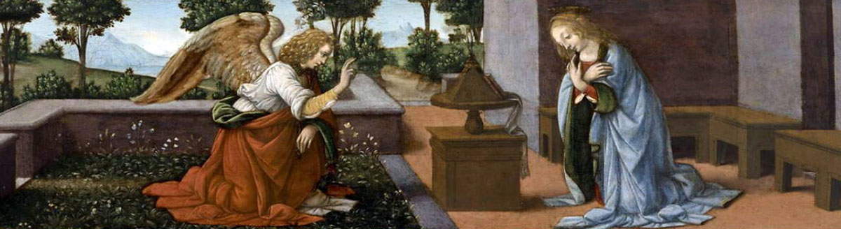 lorenzo credi leonardo vinci annunciation painting