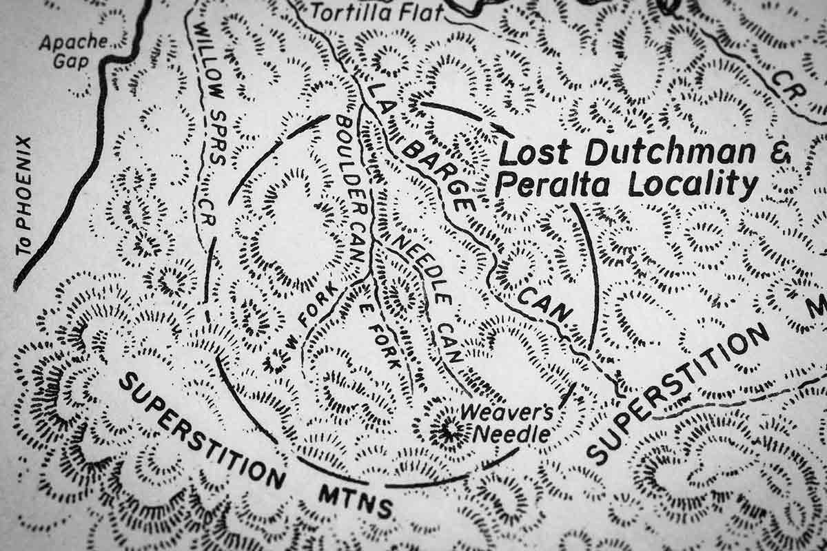lost dutchman area map