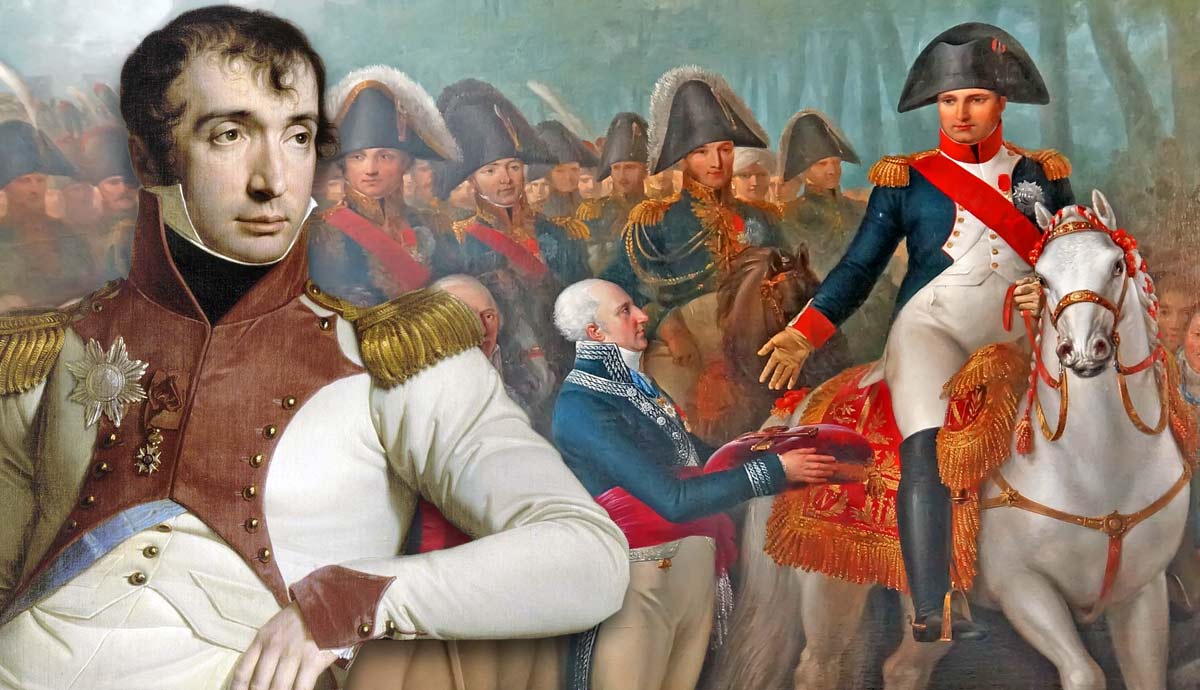 Louis Bonaparte and Napoleon in uniform