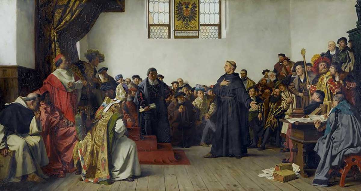 luther diet of worms von werner ninety five theses