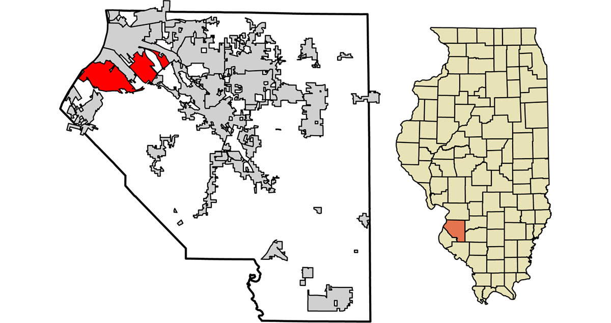 map cahokia city settlements