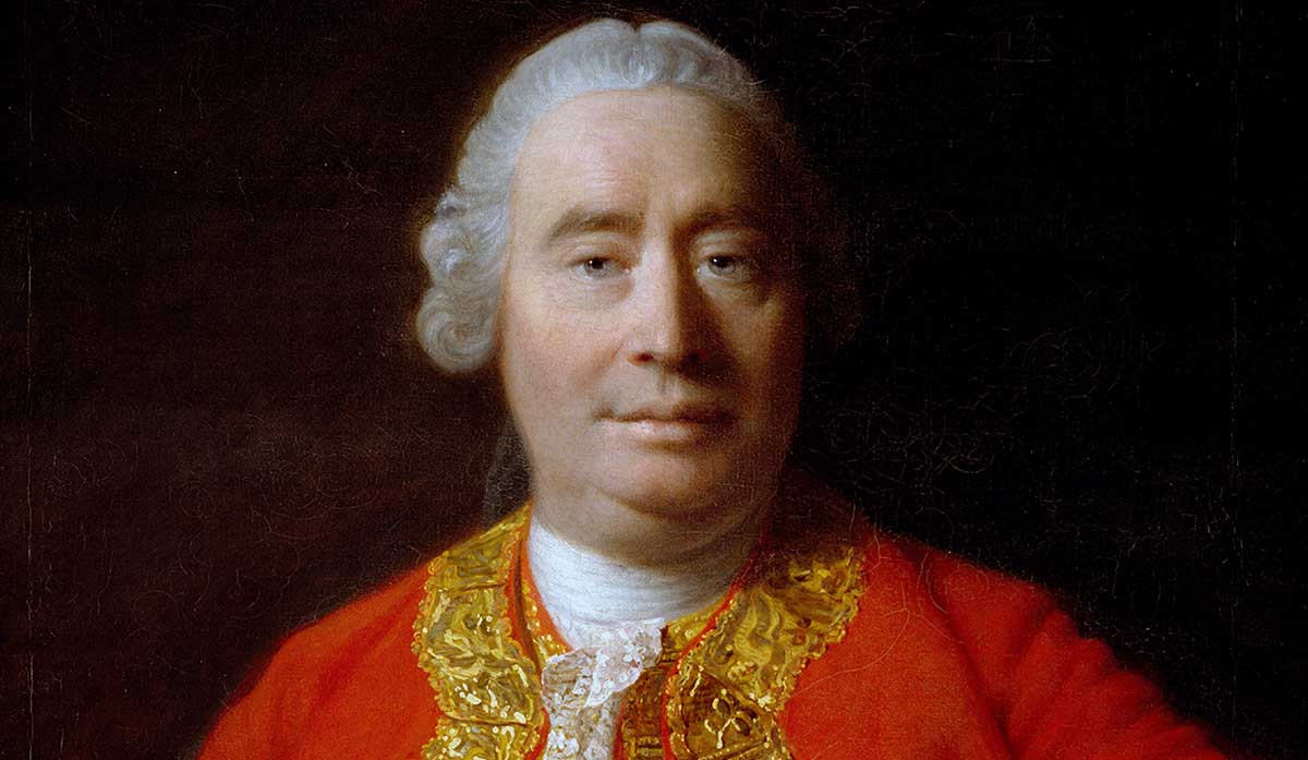 modern philosopher hume portrait