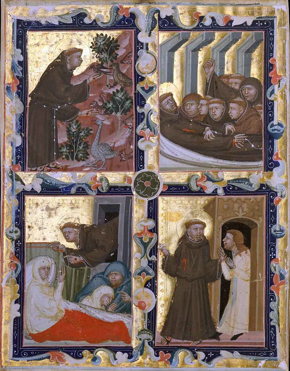 monastic life scenes