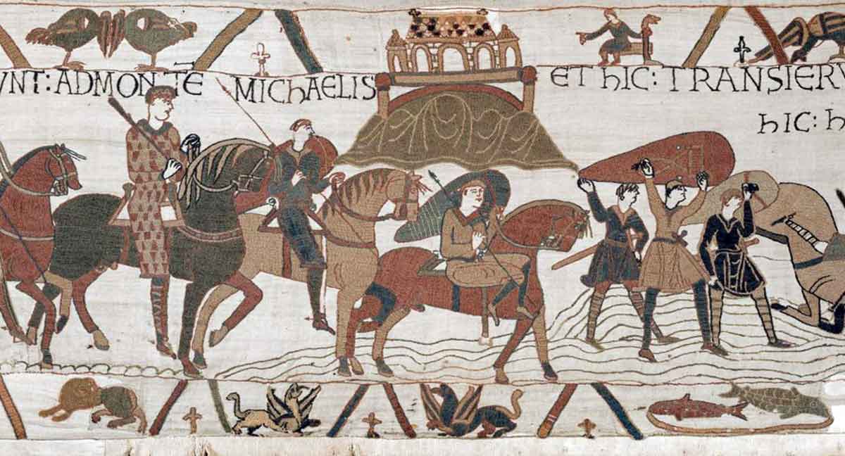 mont saint michel bayeux tapestry
